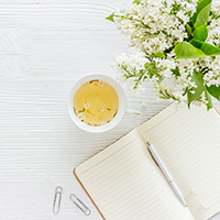 リラックスして受けていただける空間の写真