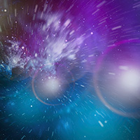 宇宙とつながる写真